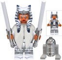 BLOKOV POSTAVA AHSOK TANO a R2 D2 STAR WARS