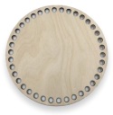 Základňa, dno košíka, spodný kruh, 10 cm macrame šnúrka
