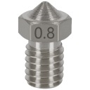 OCEĽOVÁ TRYSKA V6 0,8 mm 1,75 mm M6 PRUSA 3D PRINT