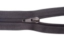 5-dielny špirálový zips, 85 cm, čierny