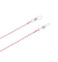 Retiazka na okuliare guľôčkového typu - Rose Gold