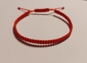 NÁRAMOK ŠŤASTIA MACRAME CELEBRITY KABALA RED NIT