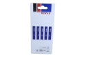HSS LIST DO DO priamočiarej píly, TYP T, OCEL, 21 TPI X 130 MM, SADA 5 KS DRS