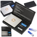 Elektronická váha na šperky LCD 200/0,01g, vrecková digitálna, presná