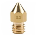 Mosadzná tryska MK8 0,3 mm 1,75 mm Creality Ender Pro V2 CR