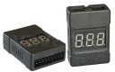 BX100 1-8S Bzučiak Tester alarmov Li-ion Lipo LiMn