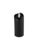 Voskovaná led sviečka 12,5 cm čierna 1/20/WAX-B 50/125