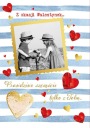 Darček na Valentína Valentínske blahoželanie Romantické PR542