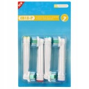 4 ks 3D CLEAN hlavice pre zubné kefky Oral-B Braun EB18
