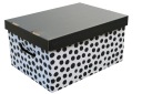 DEKORATÍVNA KARTÓNOVÁ KRABIČKA 35x26x21 DALMATIAN