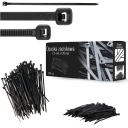 500x sťahovacie pásky Káblové pásky Zipsy 2,5 x 120 mm Silné UV sťahovacie pásky