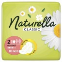 NATURELLA CLASSIC 10 hygienických vložiek S KRÍDLAMI