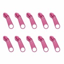 Bežec na špirálové zipsy 5mm 10ks FUCHSIA RUŽOVÁ