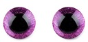 Trblietavé oči pre hračky maskota 20 mm FIALOVÁ