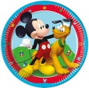 Mickey Mouse papierové taniere 20 cm 8 ks