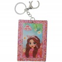 DILLY DALLY GLITROVÁ KĽÚČENKA S VRECKOM NA FOTO 7 x 10 cm NA KĽÚČE