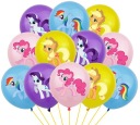 SADA BALÓNOV MY LITTLE PONY PONÍKY KONÍKY RAINBOW DASH PINKIE PIE 12 ks