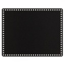 čierny základný košík dno 34x43cm HDF obdĺžnik
