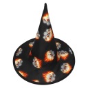 HALLOWEENSKÝ KLOBÚK ČARODEŇSKEJ LEBKY