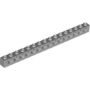 LEGO Technic lúč 1x16 svetlosivá 3703