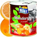 Španielske mandarinky v light sirupe v plechovke Mandarinky 312g KIER