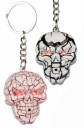 Kľúčenka SKULL LED baterka SOUND
