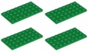 LEGO 3035 TANIER 4x8 zelený NOVINKA (20g) 4 ks.