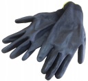 Ochranné pracovné rukavice Polyuretan Black, VEĽKOSŤ 8