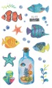Umývateľné tetovanie pre deti GLITTER FISH EG172