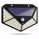 SLNEČNÁ LAMPA S SNÍMAČOM POHYBU A SÚMRAK 100LED