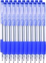 Modré výsuvné guľôčkové pero 0,7 mm Office Products x 20 KS