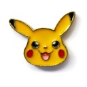 Kovový odznak hlavy Pokémona Pikachu 1