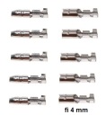 Samec konektor 4 okrúhle kolíky, 5 sád