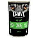 CRAVE bezobilné mokré krmivo pre psov s jahňacím a hovädzím mäsom, plechovka 400 g