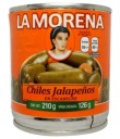 Celé korenie Jalapeno v marináde 210g La Morena