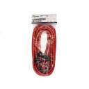 ELASTICKÉ LINKY S HÁČKAMI 2x 150cm 12N/12KG CARLIBX STRONG TUV QUALITY