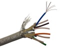 krútený pár lankový kábel cat7 FTP šedý 1m Telegartner