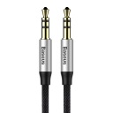BASEUS AUX KÁBEL MINI KONEKTOR 3,5 MM ZÁSTRČKA AUDIO KÁBEL PRE AUTO 150CM 1,5M
