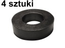 Antivibračná podložka, gumový izolátor vibrácií 40 x 20 x 10 mm - 4 kusy