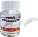 Mikádo nástraha M-Area Maggot 16 kusov, farba W biela