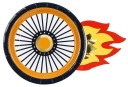 Car Wheel Racing Plates 6 kusov 26,5x18 cm Narodeniny