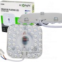 Dosková vložka žiarovky SMD stropné LED svietidlo 18W + NW 4000K napájací zdroj s magnetmi