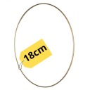 Kovová obruč pre Macrame Dream Catcher Circle Circle Circle Gold 18 cm