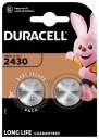 Duracell CR2430 DL2430 ECR2430 2BL 3V batéria