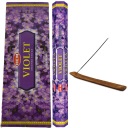 Indické vonné tyčinky Flower Violet Violet 20ks HEM