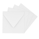 OBÁLKA Štvorcová 155x155 NK biela 80g - 50 ks.