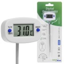 DIGITÁLNY ELEKTRONICKÝ KUCHYŇSKÝ TEPLOMER SONDA MÄSO VODA -50°C +300°C