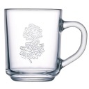 33084 LUMINARC JADE SKLENÝ hrnček S RÚČKOU 250 ML