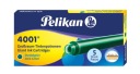 Dlhé zelené kazety Pelikan (5 ks.)