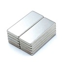 NEODYMIOVÝ MAGNET 10x5x1 mm Plátovaná tyč, obdĺžniková, HUNTER 10 KS